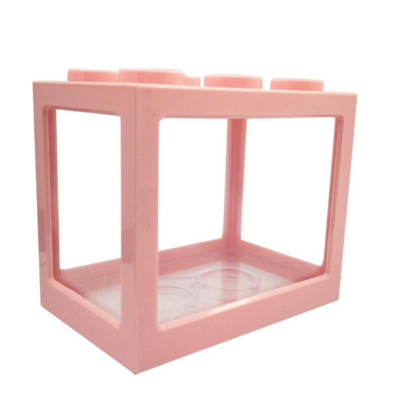 Akvarium betta akvarium tang kugle edderkop boks myre boks lille mini krybdyr række tank: 07