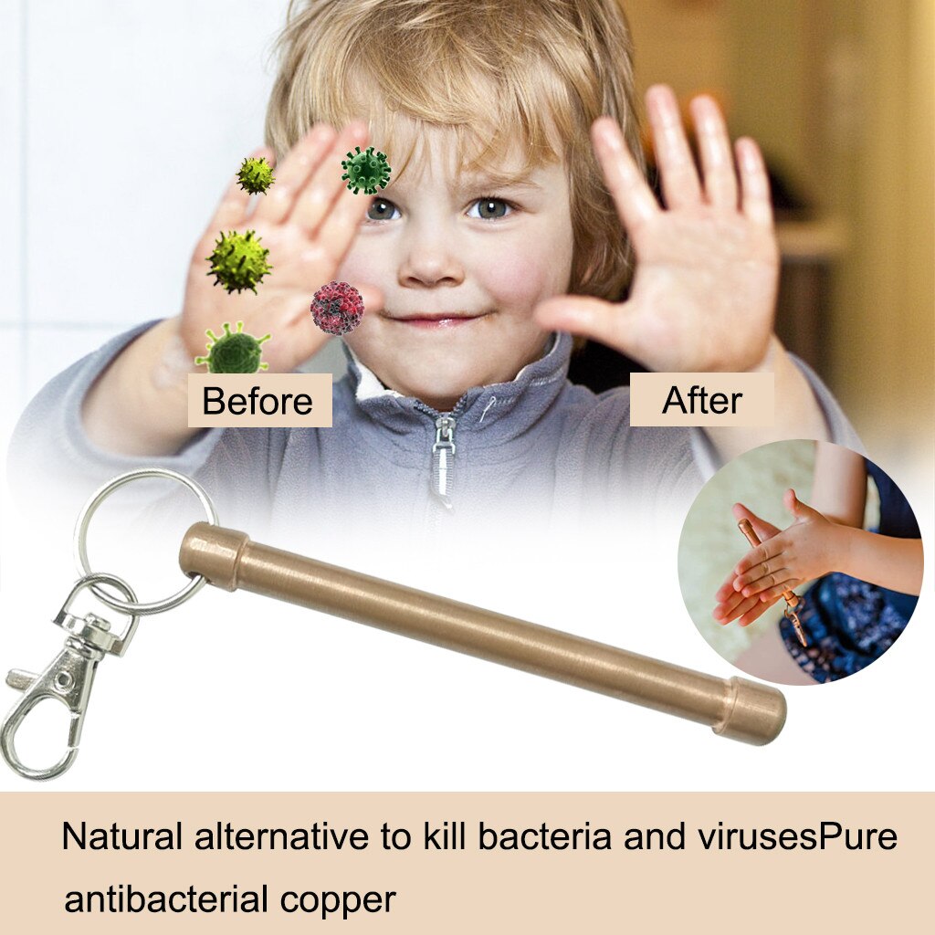 The Safe And Easy Way To Avoide Germs-Contactless Safety Isolation Brass Key 260 brass alloy can kill bacteria in 4 hours