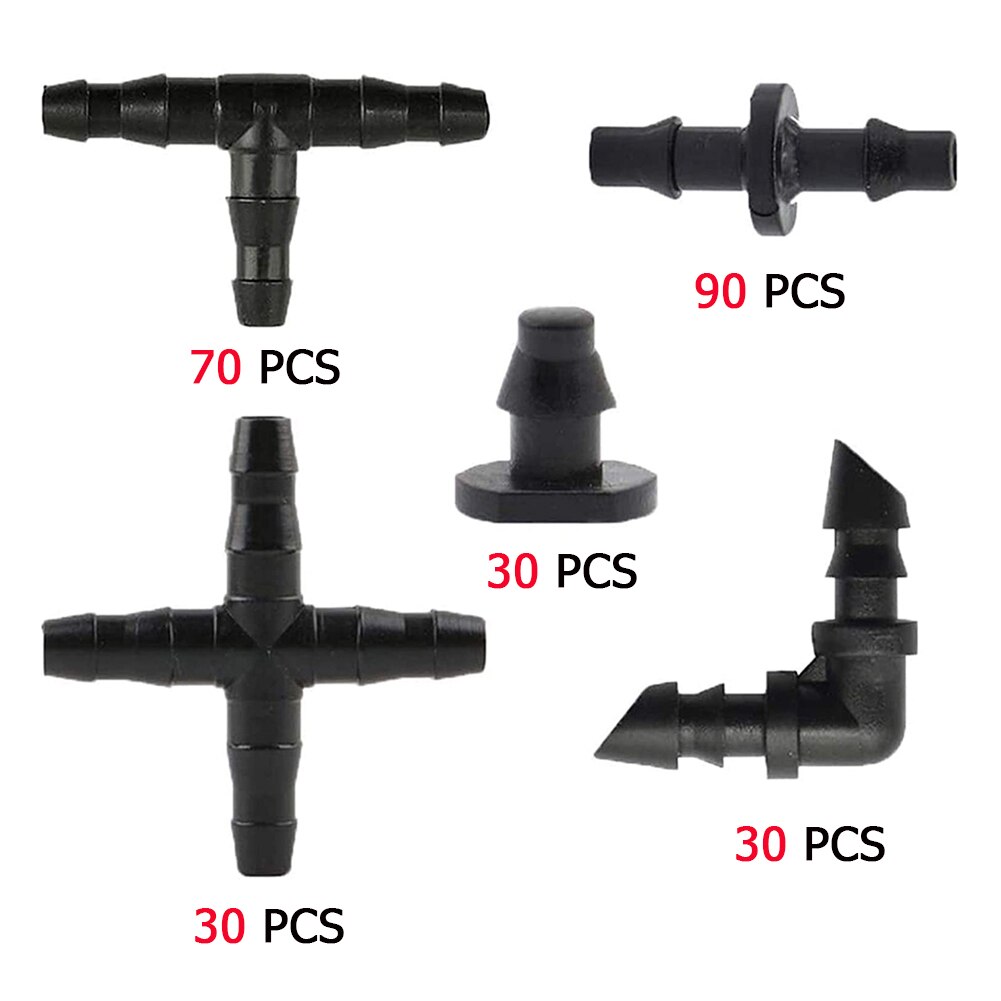 10pcs Misting Nozzle Tees Kit Brass Fog Nozzles for Outdoor Cooling System: f