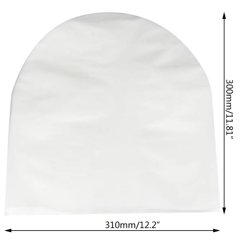 Vinyl Record Inner Sleeves 50x Made from High Premium PE Album Covers with Round Corners for Easy Insert Record