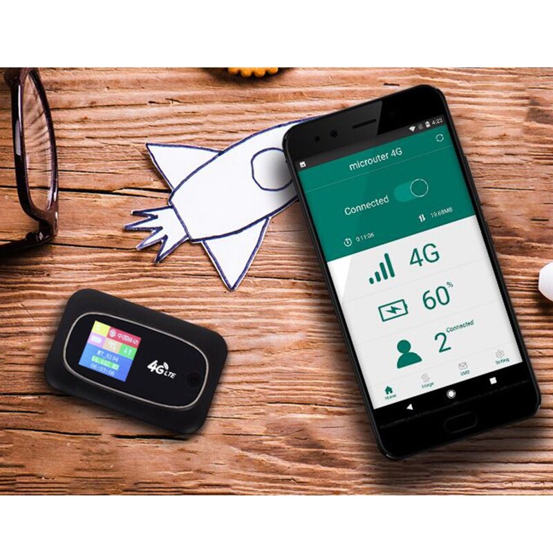 4G LTE 300Mbps Router WIFI portátil 3/4G Lte Mobile Hotspot Wifi para coche Router SIM desbloqueado para Europa, Asia África blanco