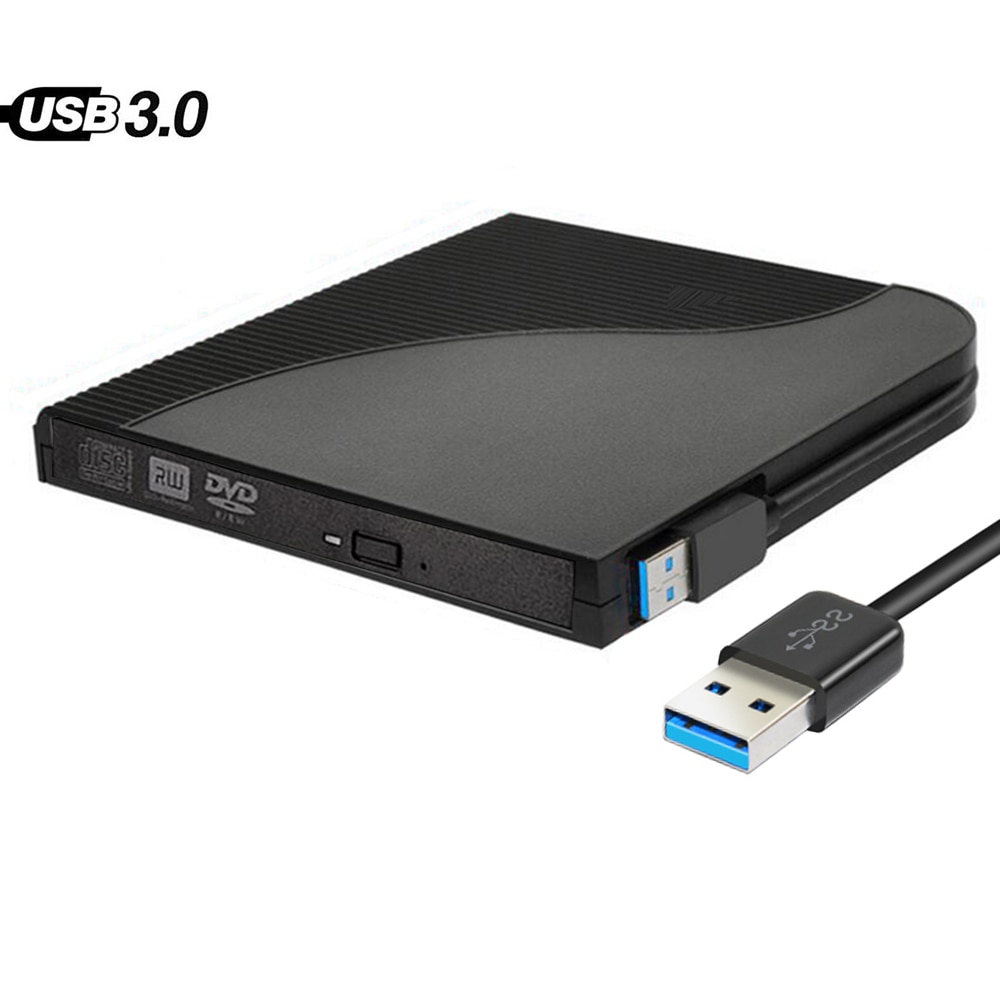 External CD/DVD-RW Burner drive USB 3.0 CD/DVD Recorder optical drive player for Notebook PC Desktop Apple Mac WIN 7/8/10