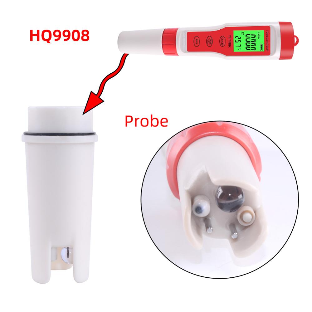 Yieryi Ph Meter Vervanging Glas Probe Elektrode Voor Digitale 3 In 1/4 In1 Tds Ec Ph Temp Tester