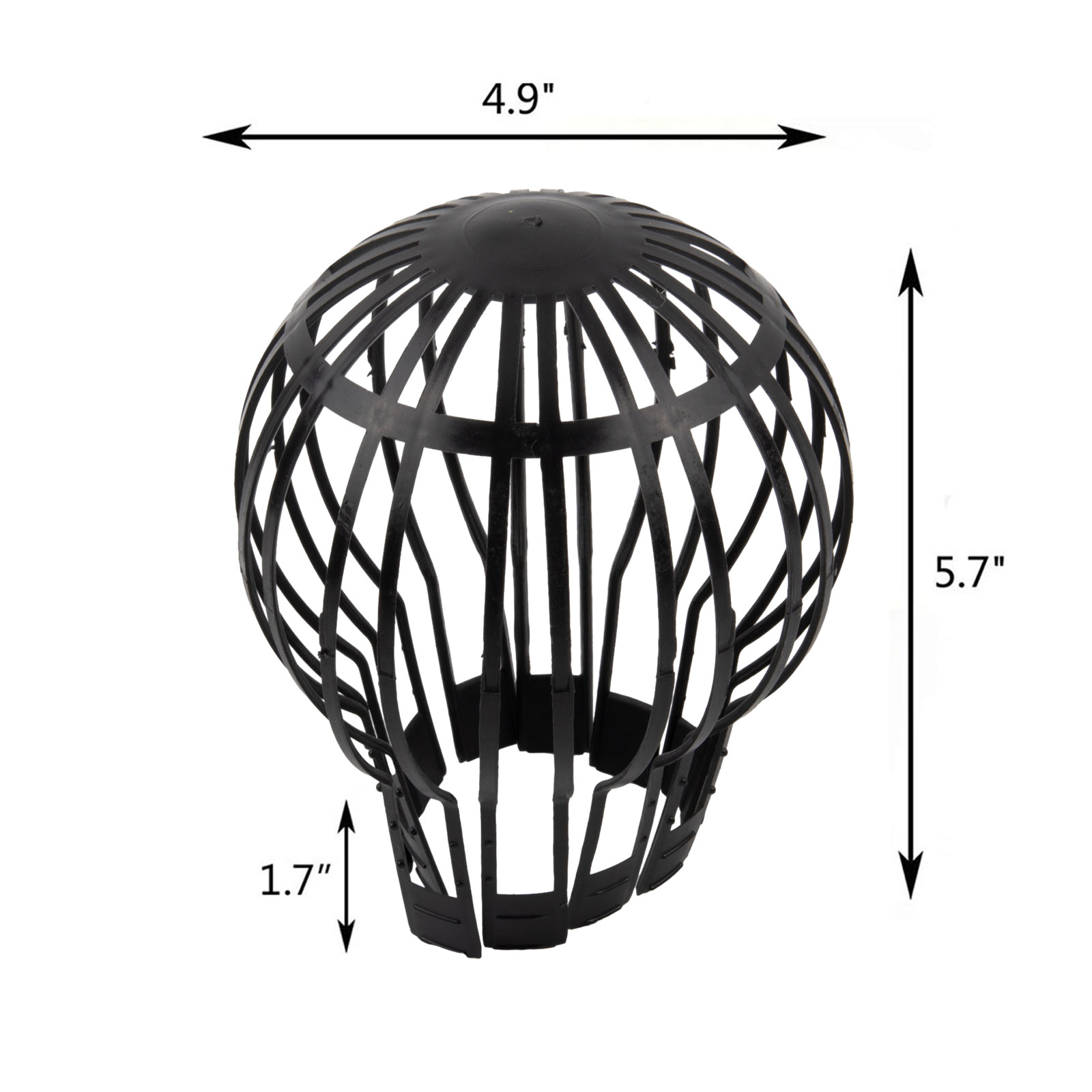 2/4/6 Stuks Regenpijp Filter Dak Afvoerputje Outdoor Afvoer Cover Goot Balkon Drainage Sloot Anti-Blocking mesh Cover ﻿