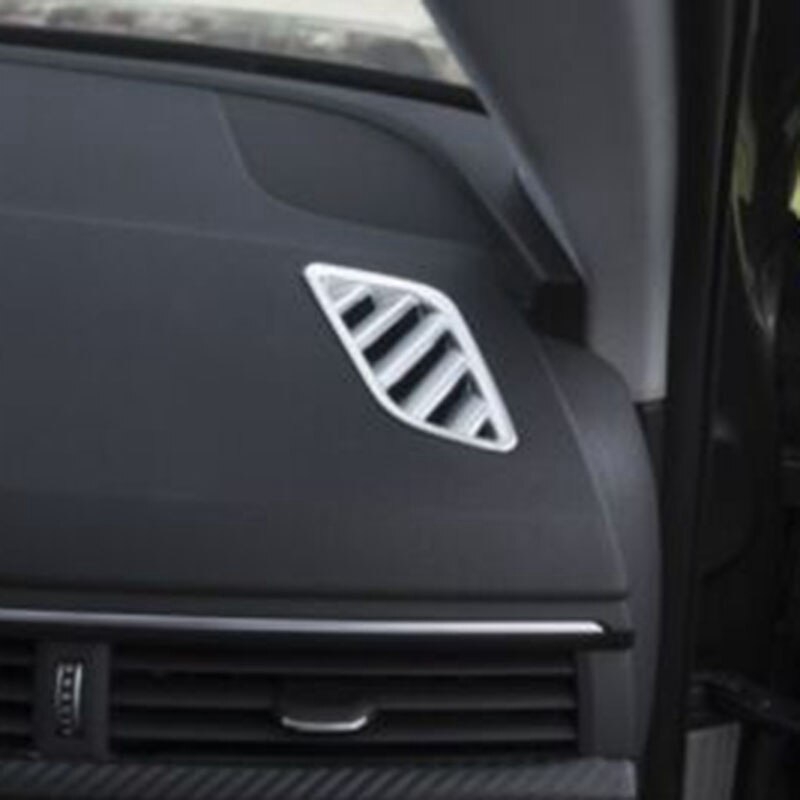 Car Carbon Fiber Dashboard Side Air Vent Housing Outlet Frame Cover Trim for Che Car Carbon Fiber Dashboard Side Air Vent Housing Outlet Frame Cover Trim for Che