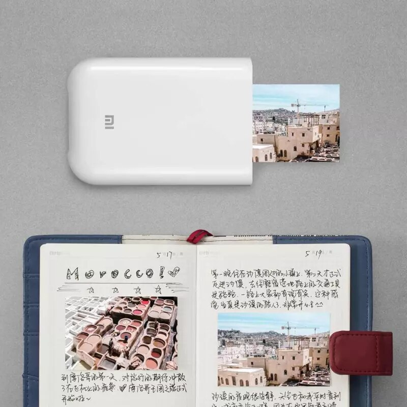 Printer Xiaomi Zink Pocket Printer Papier Zelfklevend Photo Print Lakens Xiaomi 3-Inch Mini Pocket Photo papier