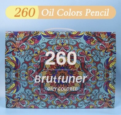 Brutfuner 72/48/120/160/260 Professionele Olie Kleurpotloden Hout Aquarel Potloden Tekening Potlood Set Voor School art Supplies