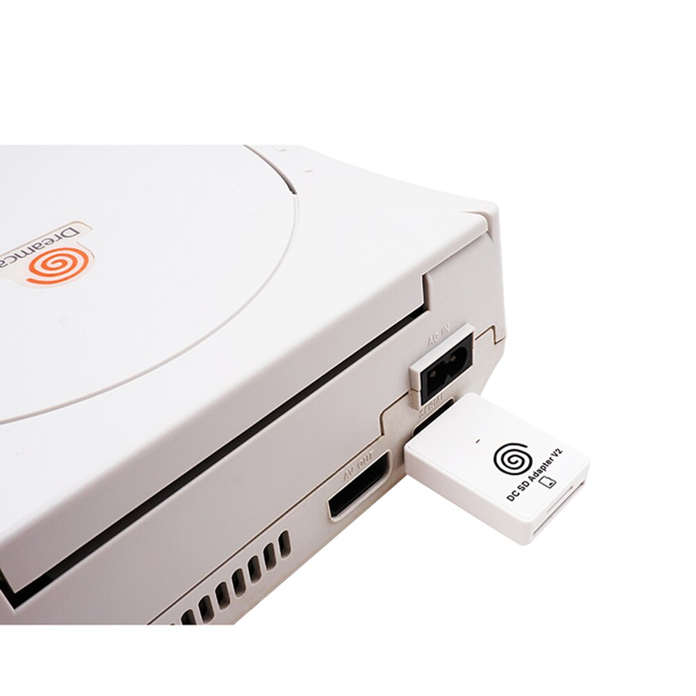 Convertidor de lector de tarjetas SD para Sega DC Dreamcast, adaptador de juegos de tarjetas TF, accesorios electrónicos para máquina de CD