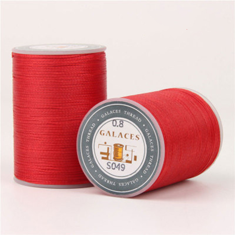 90m 0,8mm Nähgarn DIY Handgemachte Leder Handwerk Spezielle Linie Flache Gewachste Faden Leder NäHenne Handwerk NäHenne Liefert: 12