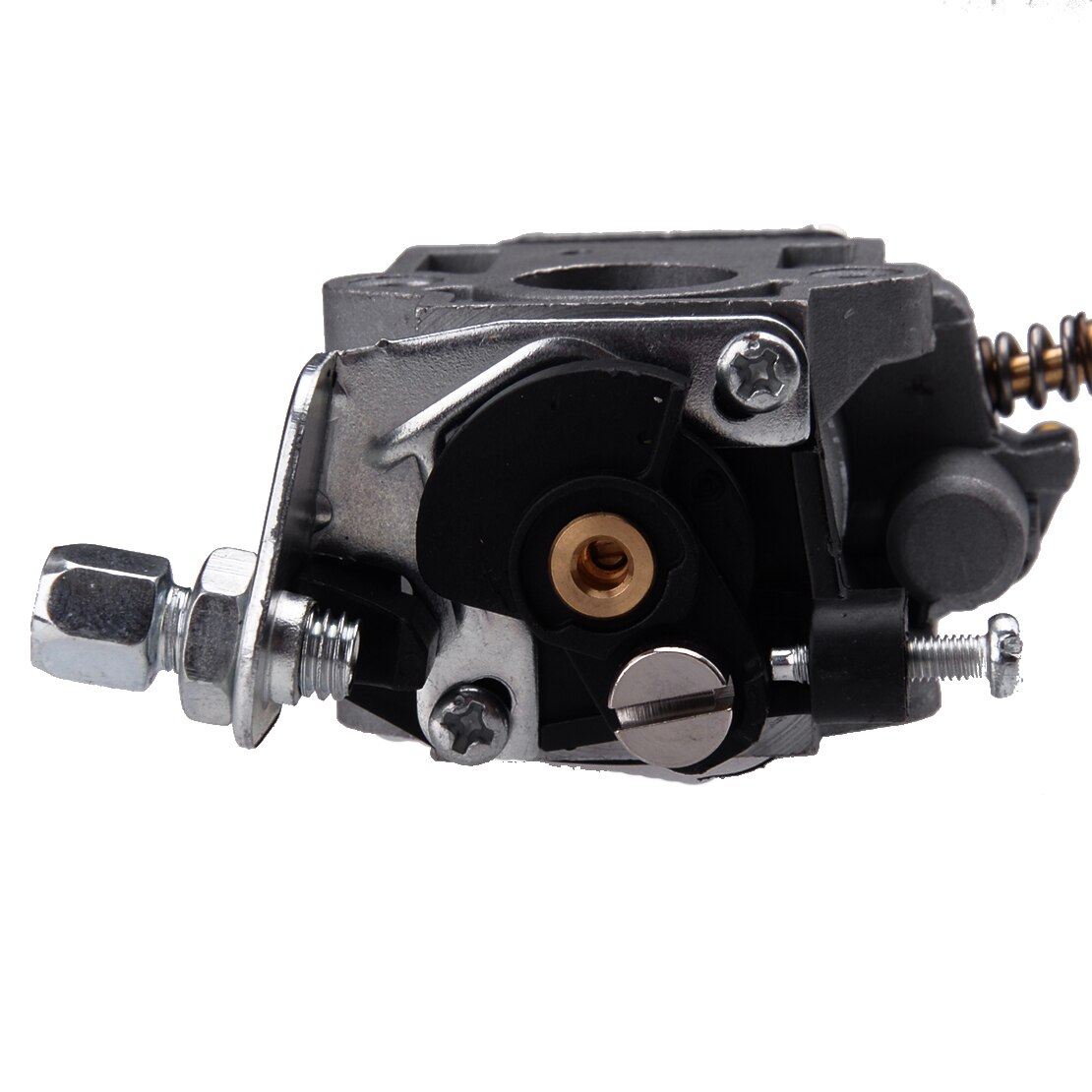 Silver Metal Carburetor Set fit for Hyundai HYBC5200 52cc 2-Stroke Petrol Grass Trimmer Brushcutter