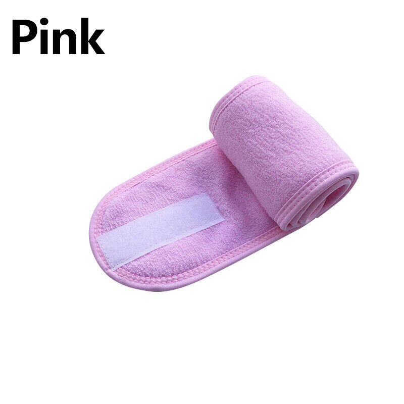 Soft Towel Headband Adjustable Girls Hair Accessories For Sport Makeup Face Washing Bath Salon SPA Facial Hair Band Styling Tool: 07