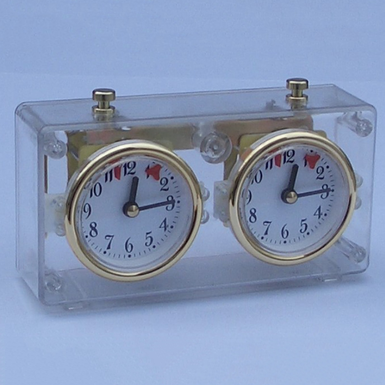 1pc Competition Game Analog Chess Clock Timer Accurate for Board Games No Battery Needed