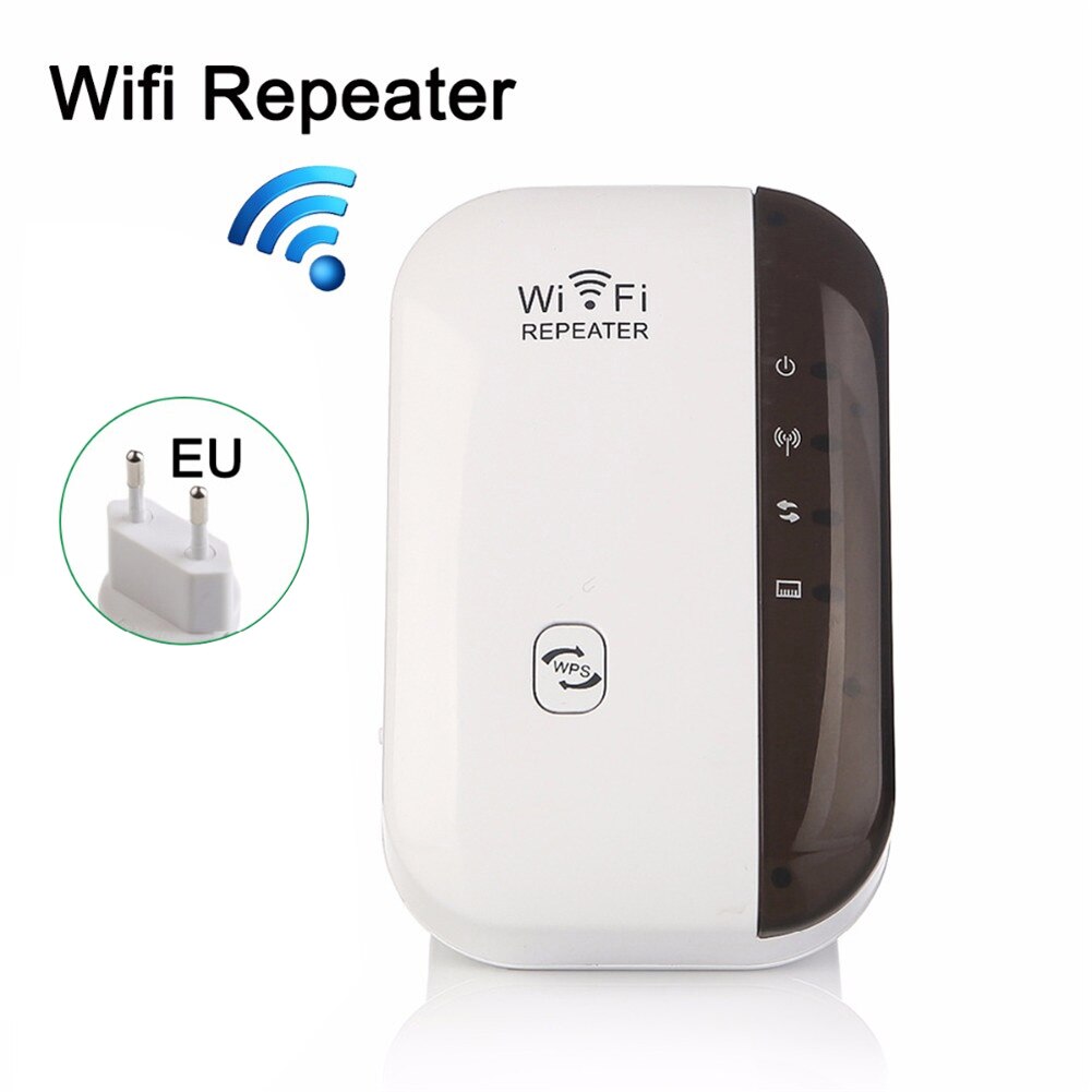 300 mbps 802.11 trådløs wifi repeater signalforstærker wifi signal enhancer routing extender: Eu hvid