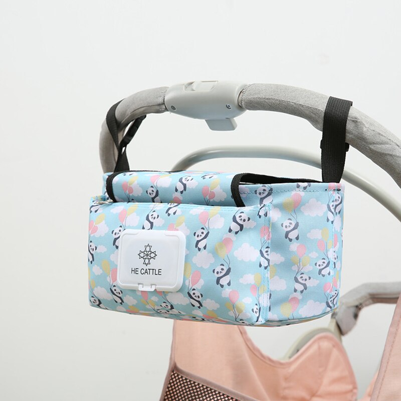 Kinderwagen Organisator Tas Mummie Luiertas Baby Kinderwagen Buggy Winkelwagen Opknoping Tas Waterdicht Afneembare Handtas Kinderwagen Accessoires: color670