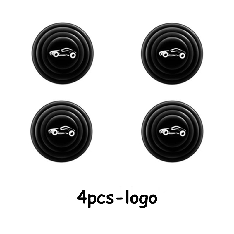 Guarnizioni antirumore muto ammortizzanti universali Protezione paraurti Adesivi protettivi per paraurti porta auto per auto camion SUV: Avorio