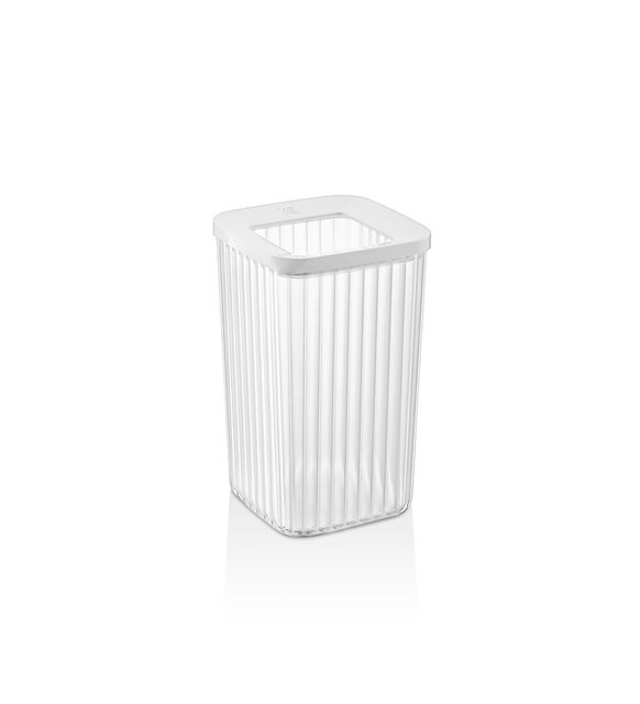 4 Pc Square Striped Storage Box Food Set Organizer Kitchen &amp; Pantry