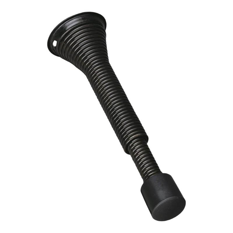 Heavy Duty Spring Door Stops Flexible Wall and Door Guard with Rubber Tip Adjustable Length Spring Door Stops for House