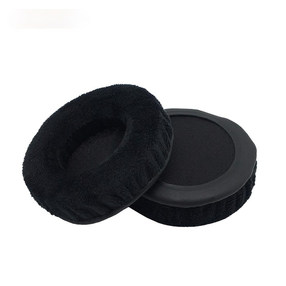 Soft Velvet Replacement Ear Pads Headband With Earmuffs for Superlux HD330 HD662 HD662B HD660 HD668B HD669 HD681 EVO HD681B: 1 Pair of Black