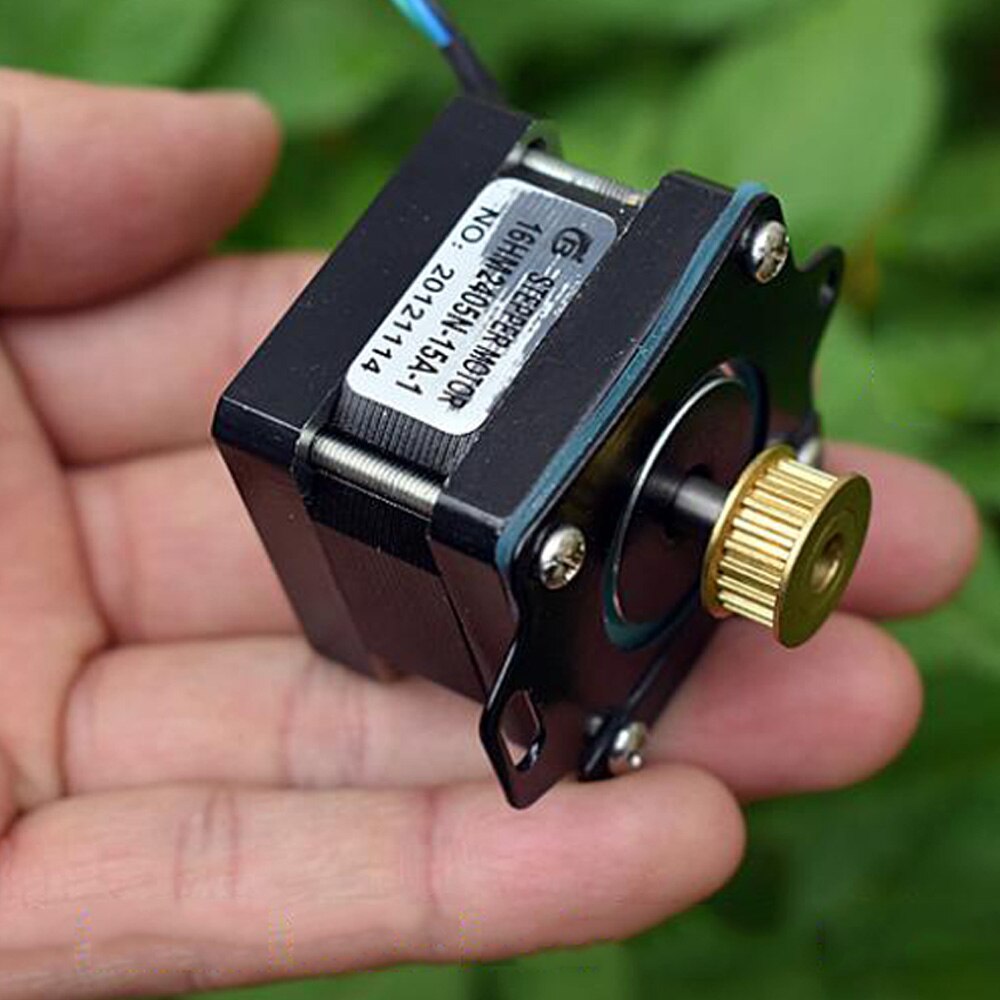 Motor paso a paso 2 fases 4 cables 39 Motor paso a paso DC 12V alto par eléctrico alta precisión 0,9 grados para Robot CNC impresora 3D