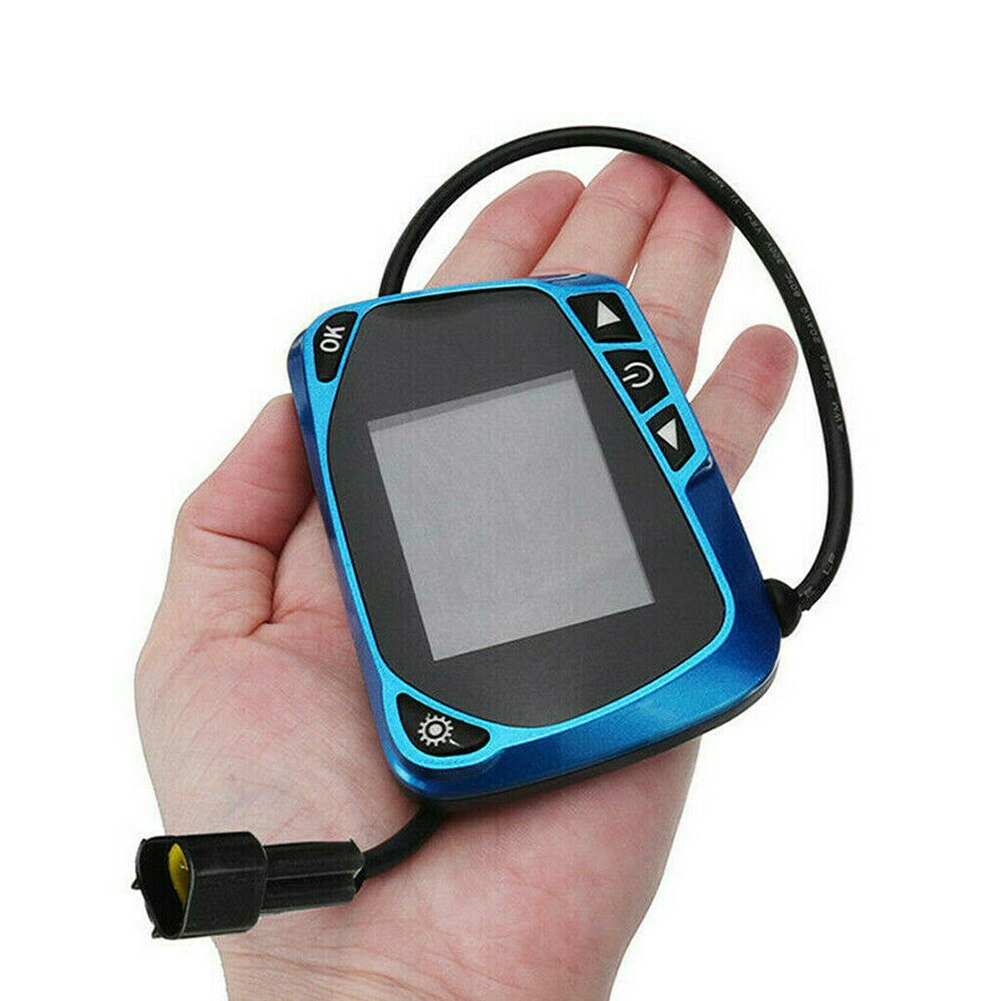 12V 24V Easy Install Monitor Switch Automotive Remote Control Parking Heater Controller Set LCD Display Timing Plateau Adaptive