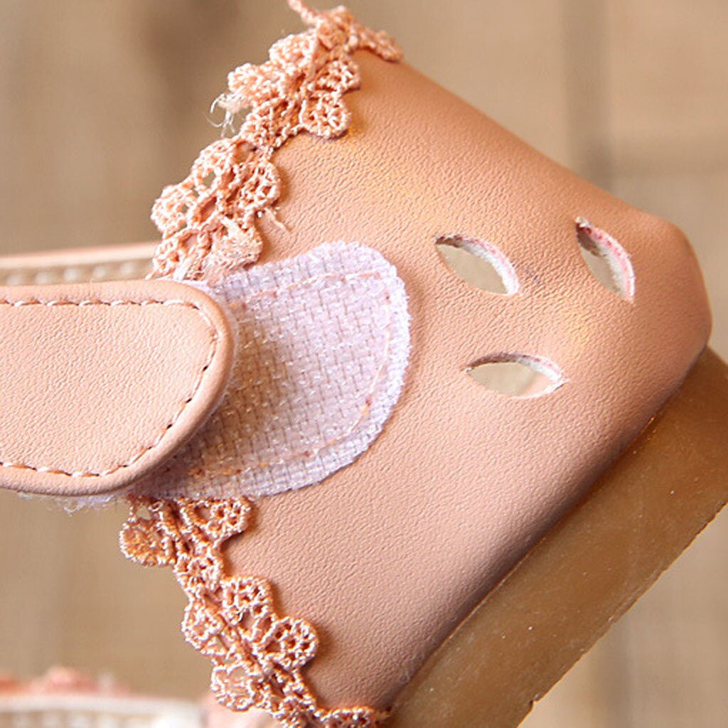 Sandals Children Shoes Princess Baby Girl Shoes Toddler Infant Kids Baby Girls Bowknot Flower Princess Shoes Sandals