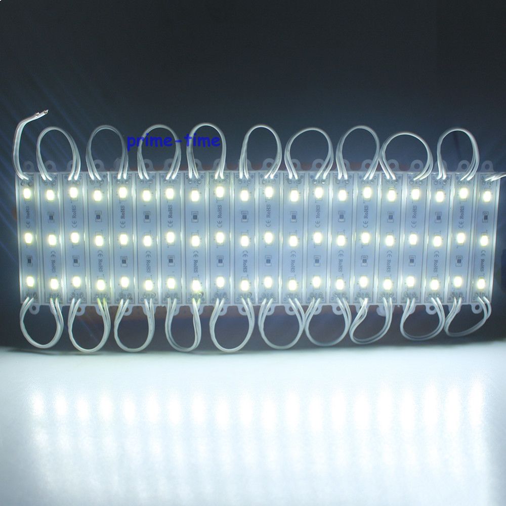 20pcs SMD 5630 LED light module Waterproof LED backlight white Warm white DC12V 1.5W 3 led 45lm/led