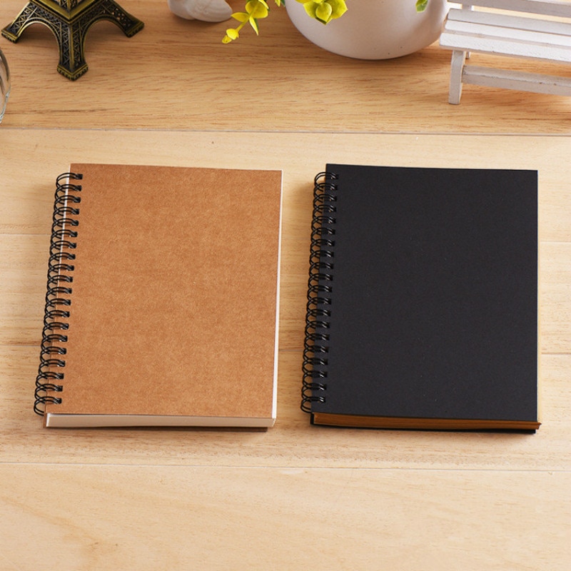 1PCS Sketchbook Diary Drawing Painting Graffiti Small 12*18cm Soft Cover Blank Paper Notebook Memo Pad School Office Stationery