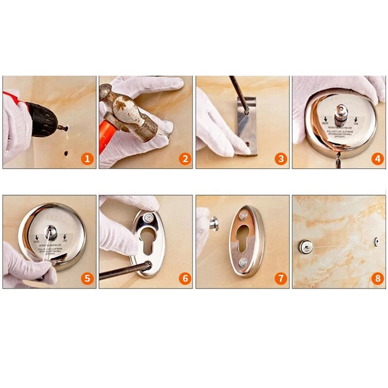 304 klädstreck i rostfritt stål infällbart inomhus tvätthängare för inomhus för hängande torkning  e2s