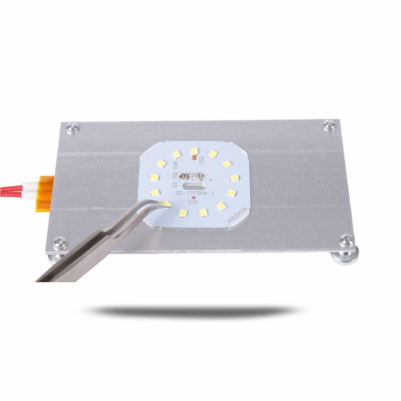 Aluminum LED Remover Heating Soldering Pads Chip Demolition Welding BGA Station PTC Split Board Heating Plate