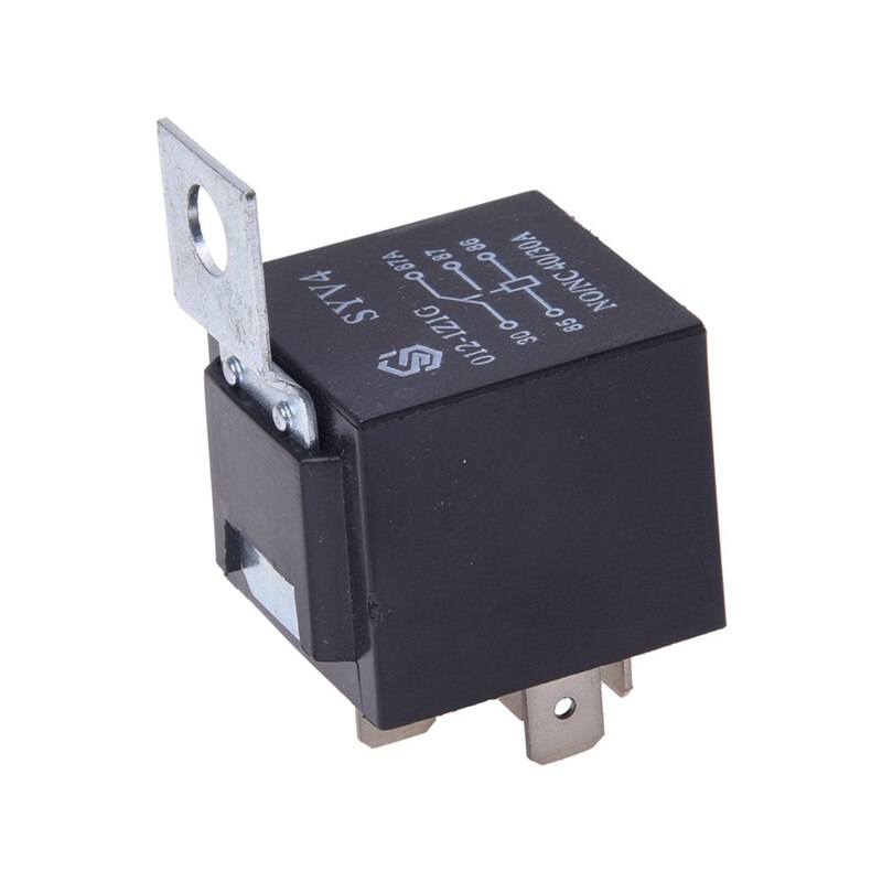 2 Pcs LED Bulb Load Resistor Turn Signal Flash Controller & 1 Pcs Repeater Relay 12V 30A 5 Pin 40A for Auto Car