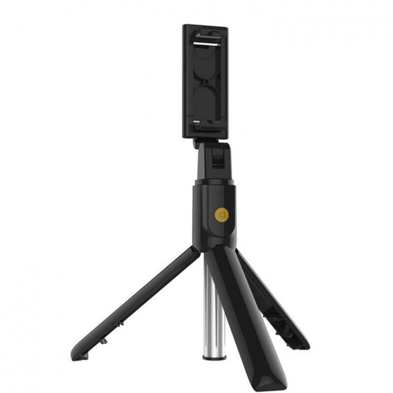 K07 3 in 1 kabelloser bluetooth-selfie-stick, faltbares mini-stativ, ausziehbares einbeinstativ mit fernbedienung für iphone, ios und android