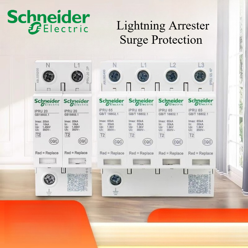 Schneider Surge Protector IPRU 4P40KA65KA20KA IPR4P Lightning Arrester Surge Protection