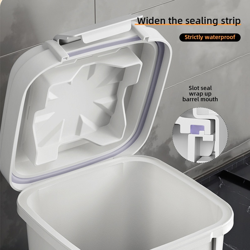 Kitchen Moisture Proof Hermetic Flour Rice Container Cereals Bucket Storage Box Coffee Bean Pet Food Sealed Jar Grain Organizer