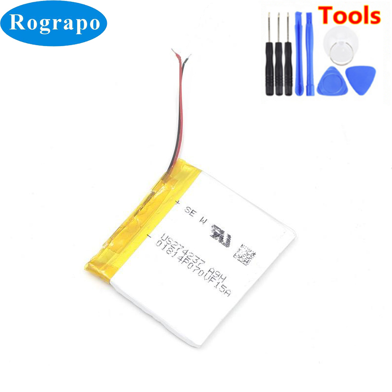 Batería para reproductor MP3 de polímero de litio, 3,7 V, 380mAh, para SONY NWZ-E345, MWZ-E373, MWZ-E383, A864, A865, NWZ-A866, LIS1425HNPC, 274237, SRS-BTV