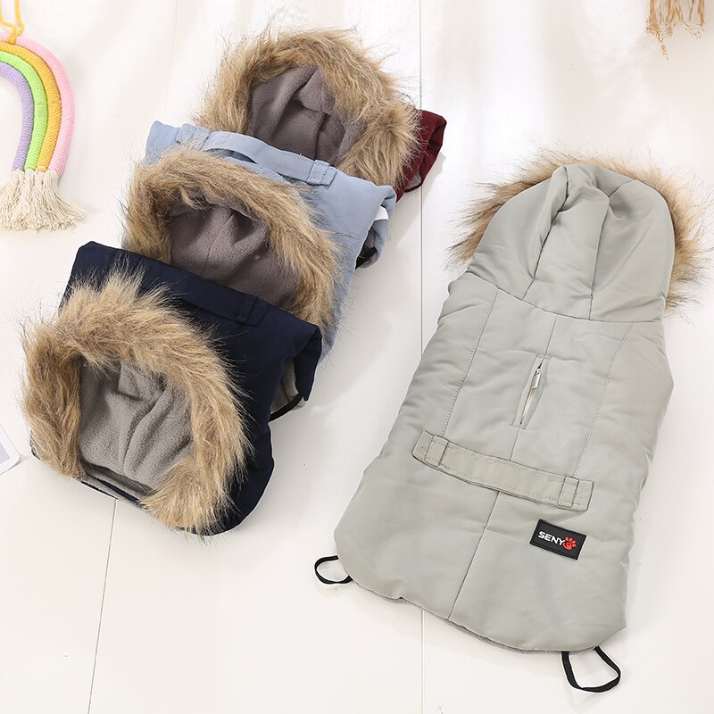 Huisdieren Hond Kleding Katoen Winter Jas Jas Kostuums Hoodies Kleding Voor Kleine Puppy Honden Kat Kleding