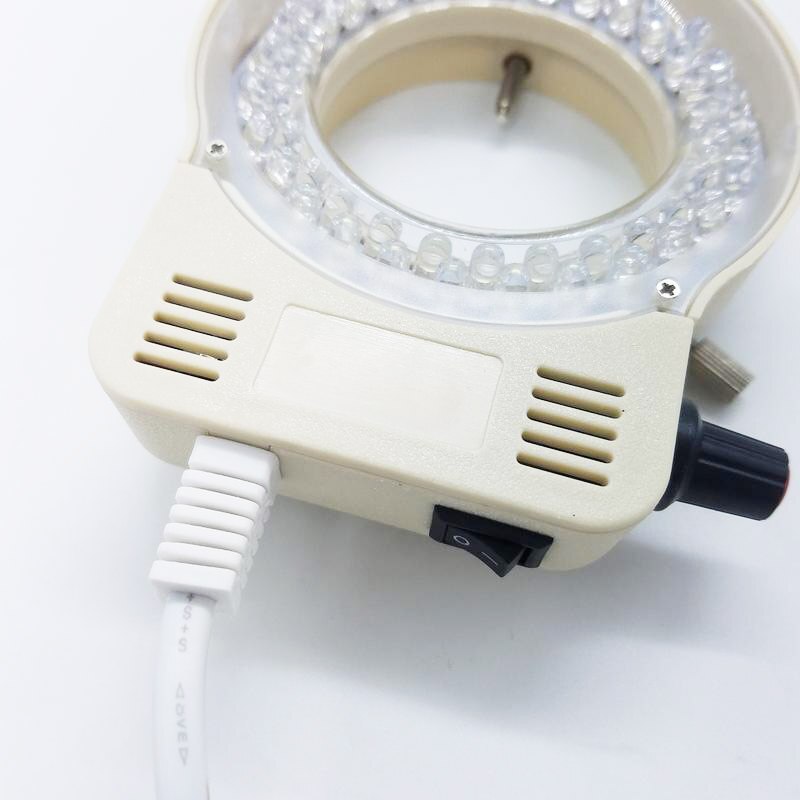 Verstelbare Microscoop Led Ring Light Illuminator Lamp Voor Stereo Microscoop Uitstekende Cirkel Licht