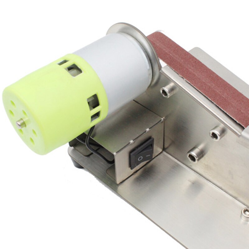 15 Degree Sander Belt Machine 150W Electric Belt Sander Polishing Grinder Sander Grinding Tool Cutter Edges Sharpener