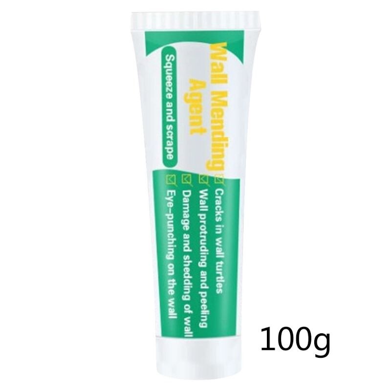 Pâte de réparation de peinture de Latex de crème de réparation de mur d'agent de réparation de mur de 100ml avec le grattoir 964E