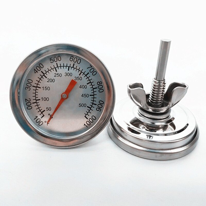 Thermomètre De Four En Acier Inoxydable - Plage 50-300°C / 100-600°F - Pour Cuisson Précise