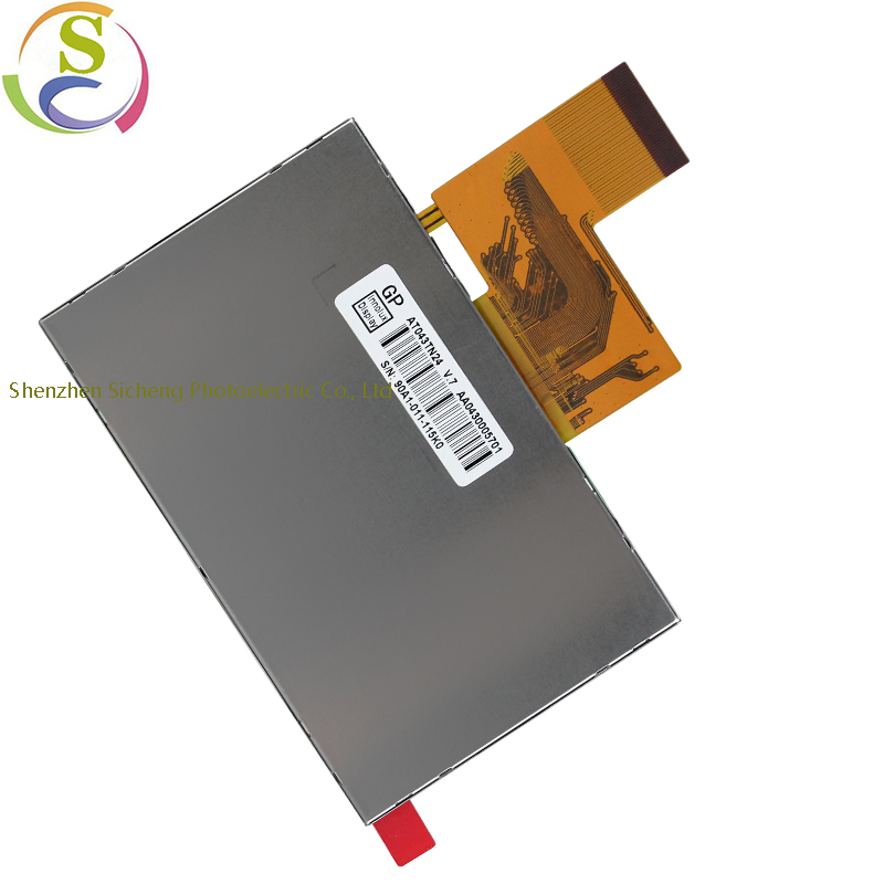 Sprzedaż bezpośrednia sprzęt przemysłowy 4.3 calowy ekran LCD w043TN24 V.7 4.3 cala rozdzielczość RGB 480*272 jasność 500cd