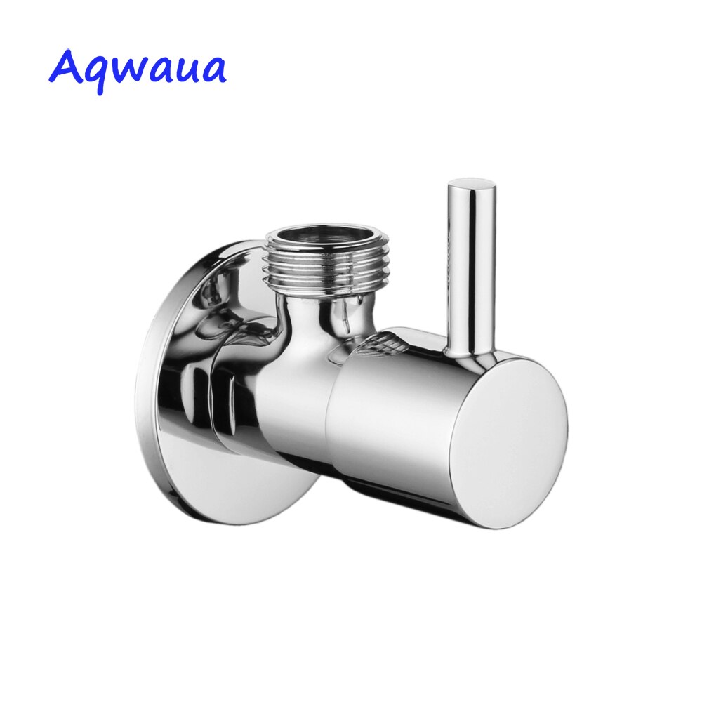 Aqwaua Water Regelklep Kraan Hoekstopkraan Messing Omstelling Wc Klep Controle Keuken Accessoires Massief Messing Verchroomd