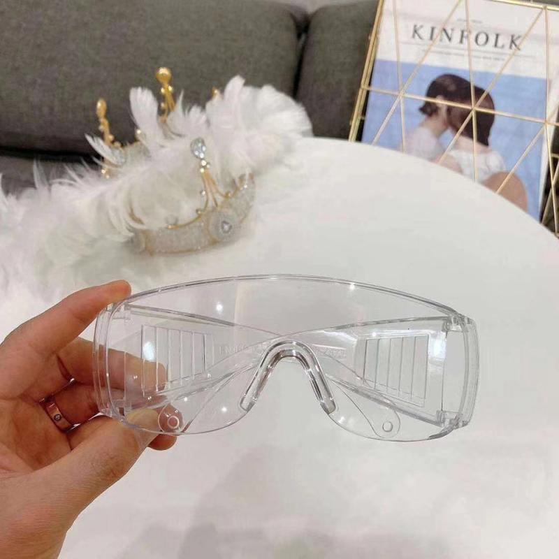 PC-gafas de seguridad para la vista, anteojos protección para la vista, antipolvo y antigolpes, gafas transparentes, protección para deportes al aire libre