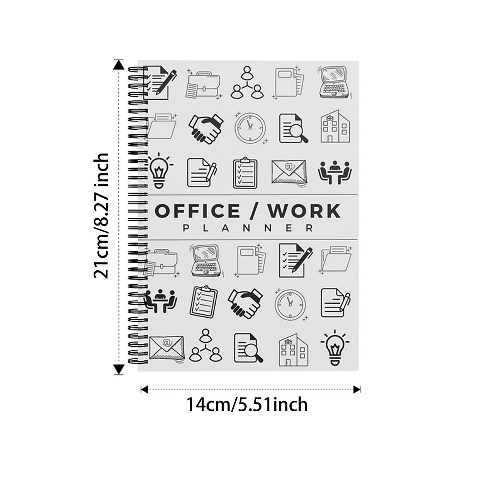 Werk takenlijst Planner Notitieboekje, dagboek voor persoonlijk doelmanagement en levensplanning, hulpmiddel voor dagelijkse taak en doelvolgingsinstrument