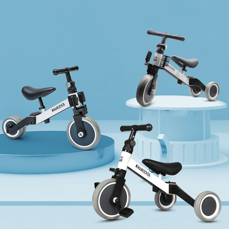 Kiwicool Nuovo Disegno Trasformare triciclo per bambini multi-funzione scooter balance bike per 75-100cm del bambino per i Più Piccoli bambini