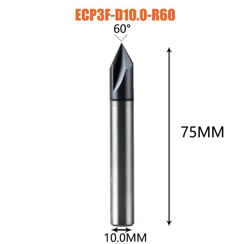 1pc canto arredondamento chanfro fresas 3-12mm rebarbação cnc madeira metal roteador bit chanfradura fresa canto redondo sobre bit: 31MM