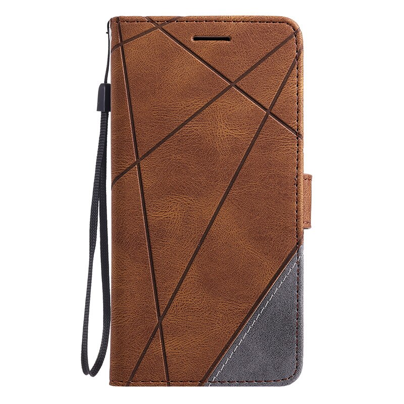 A32 caso magnético flip couro coque para samsung galaxy a32 a 32 casos SM-A325F/ds slot para cartão titular samsunga32 galaxya32 capa: Brown