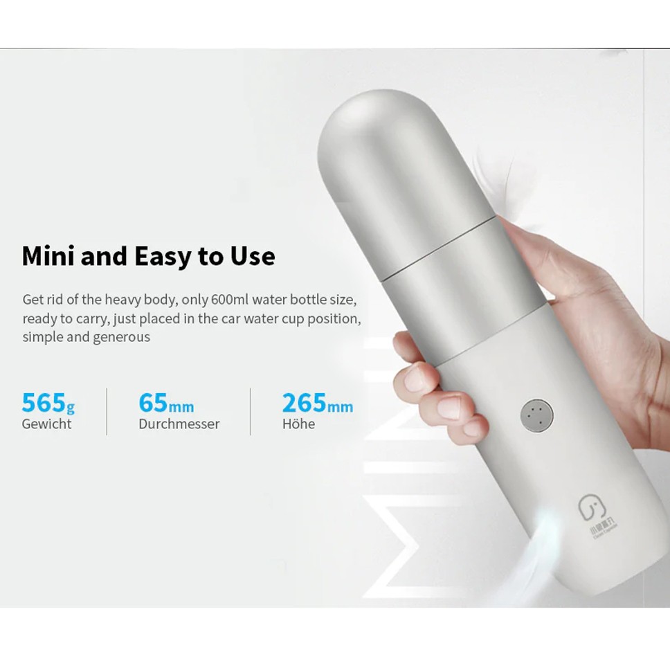 Clean Capsule C30 6-in-1 Multifunctional Mini Cordless Handheld Vacuum Cleaner Rechargeable 4500Pa Strong Suction Home and Car