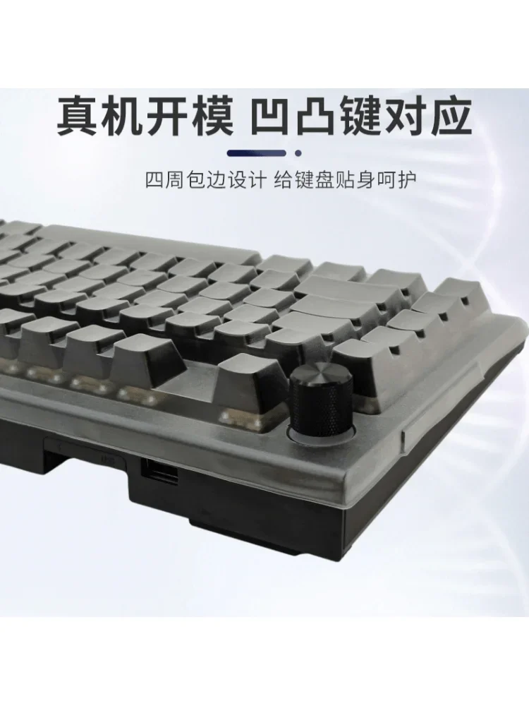 Clear Transparent TPU Keyboard Cover Protectors Film For Razer Blackwidow V4 Pro RZ03-0468 Gaming Keyboard