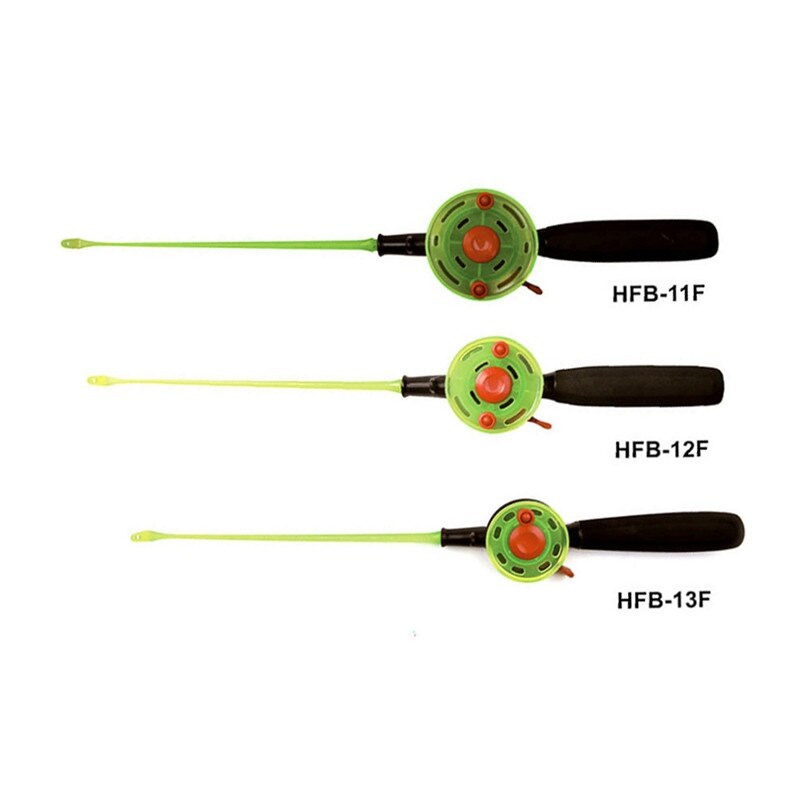 2pc Ice Fishing Rod With Reel Sport Fish Combination Winter Fishing Goods Portable Outdoor Winter Plastic Fishing Tackle Pole