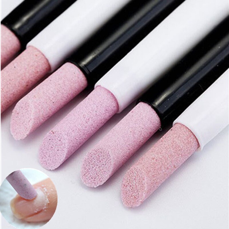Stone Nail File Nail Buffer Art Tools Cuticle Remover Trimmer Pedicure Manicure Files polish nail effectively exfoliate Polish